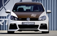 Rieger front bumper incl. air intake cover  fits for VW Golf 6