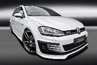 Caractere front lip spoiler incl. Air intakes  fits for VW Golf 7
