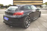 JMS Heckansatz Racelook incl. Diffusor und Echtcarboneinsatz passend für VW Scirocco 3