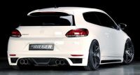 Rieger Heckansatz für Doppelendrohr links/rechts  passend für VW Scirocco 3