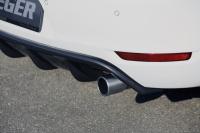 Rieger rear apron for series end pipe left/right  fits for VW Golf 6 GTI/GTD